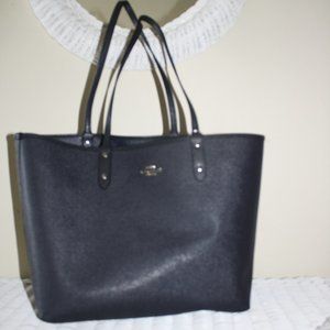 Coach reversible tote